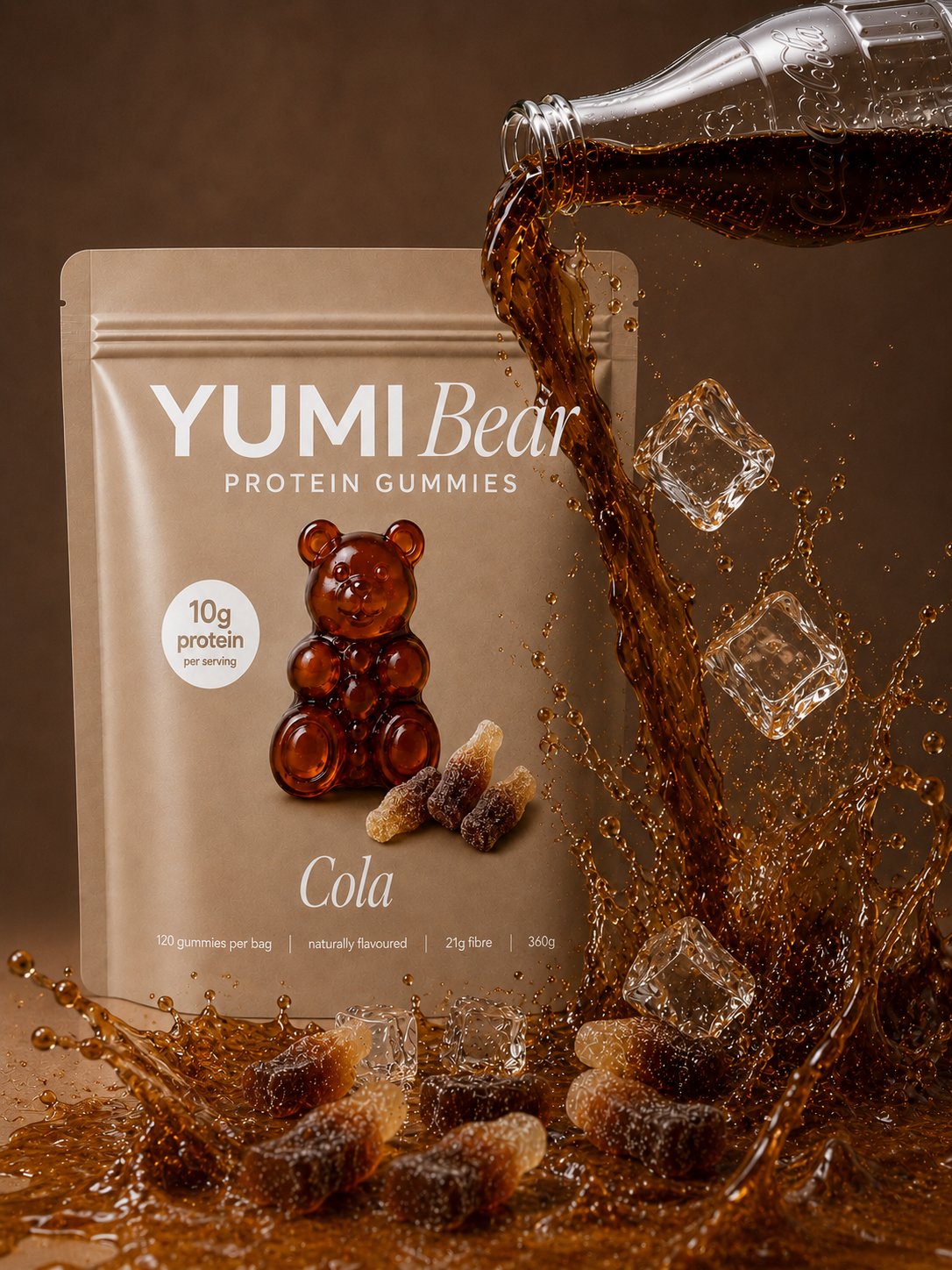 Yumi Bear Cola protein gummies